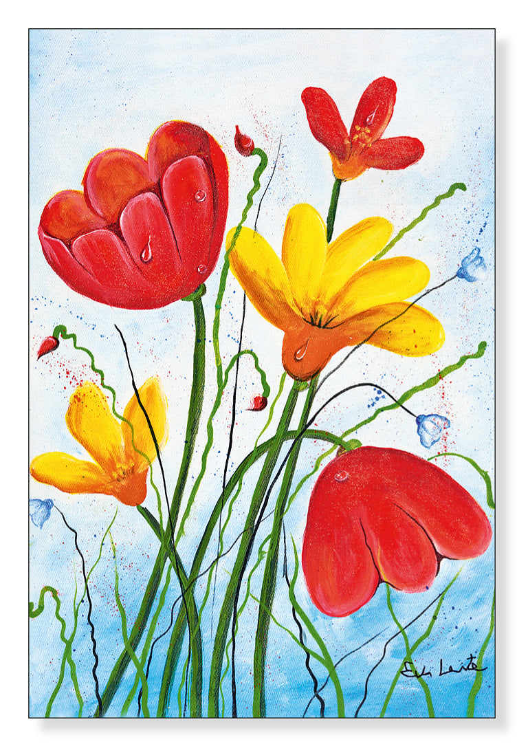 Fiori di campo colorati