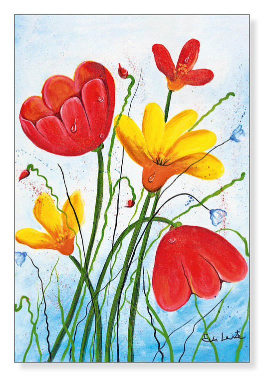 Farbenfrohe Wiesenblumen