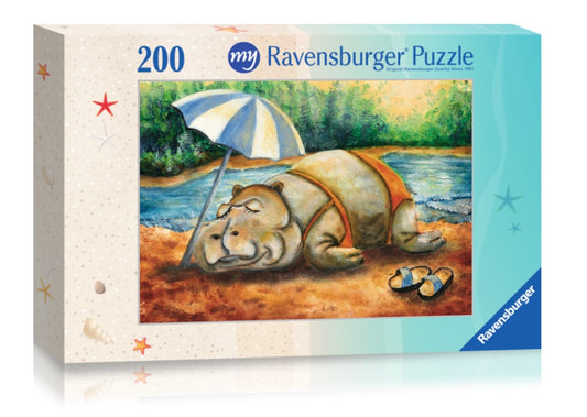 Puzzle «Schlafendes Nilpferd»