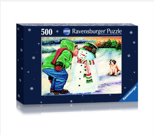 Puzzle «Pupazzo di neve»